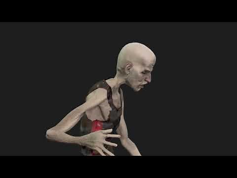 Bob Zombie Walking Animation