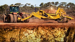 2.5K views · 20 reactions | Scraping for gold! Highlights of the K-Tec 1233 in Australia's gold mining country for a tailings dam project. Scraping up big loads with the Versatile 570.  | K-Tec Earthmovers | Facebook
