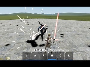 Gmod Mod Showcase Star Wars Lightsabers!!!
