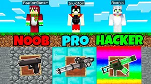 374K views · 18K reactions | Minecraft: de Arma noob a Arma hacker en el reto del bunker perdido de invictor con los compas raptorgamer (raptor), riusplay, acenix e invictor. | Invictorrose | Facebook