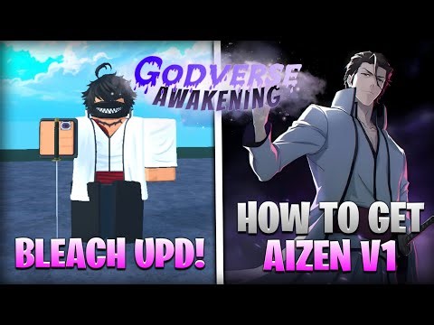 GodVerse Awakening | SOUSUKE AIZEN | Showcase + Tutorial How to Obtain Aizen #godverseawakening