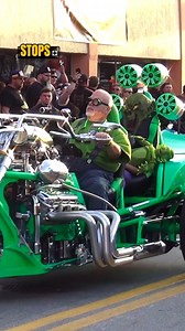 Custom Monster Motorcycle Madness! Alien Vibes & Horsepower #motorcycle #motos #bikers | Stops Plus