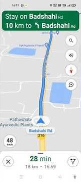 Google Map- Helps you find the shortest Route