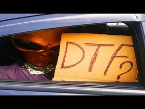 11-Foot Alien Car Ride: Unbelievable Reactions!