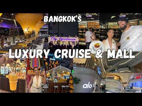 Exploring Bangkok’s BIGGEST Mall + LUXURY Birthday Dinner Cruise! 🇹🇭