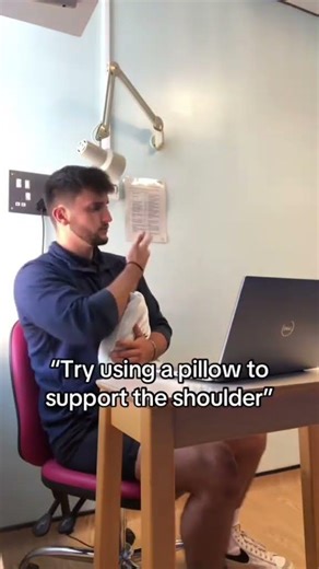 Give this shoulder technique a try to reduce pain #shoulder #shoulderpain #rotatorcuff #sportsrehab