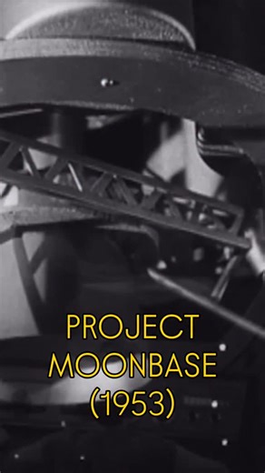 Atomic Matinee on Instagram: "When Project Moonbase (1953) launched, it imagined space travel as a military operation — complete with politics, sabotage, and a permanent base on the Moon. The rocket and Moonbase effects were created using miniature spacecraft models filmed against painted star fields and matte backdrops. Interior cockpit scenes reused aircraft instrumentation and surplus military panels, grounding the film in near-future realism. One of the most surprising facts? The Moonbase co