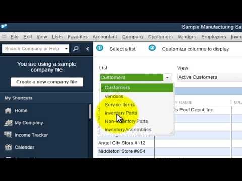 How To Quickly Make QuickBooks Items Inactive
