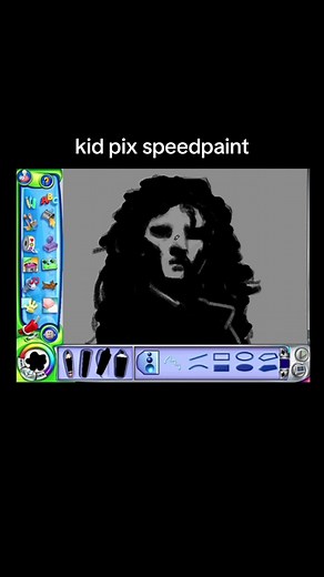 Creating Kid Pix Digital Art in 8 Minutes