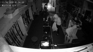 Thieves target a gun store 50 miles outside of Chicago. Multiple suspects broke into a gun store in Winthrop Harbor, smashed all of the display cases and stole nearly 40 guns early Tuesday morning, police said. The Winthrop Harbor Police Department responded around 12:33 a.m. Tuesday to The Outdoorsman, 221 Sheridan Road, for a report of a burglar alarm. Officers arrived in two minutes and found the front door had been shattered, allowing entry into the store, Winthrop Harbor Police Detective Sg