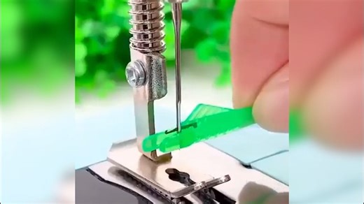 Watch 2024 New Fish Type Sewing Machine Needle Threader on Amazon Live