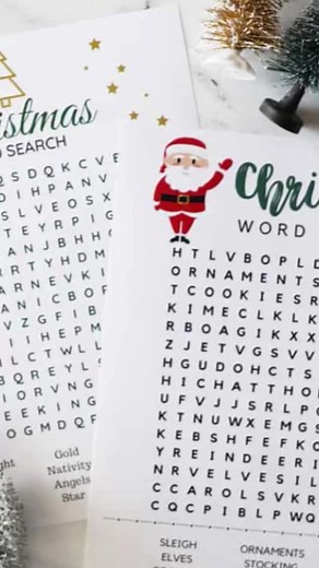 ✨FREE PRINTABLE CHRISTMAS WORD SEARCHES✨ Our Free Printable Christmas Word Searches are perfect for class or church parties. #christmasactivities #christmaswordsearch #holidaywordsearch #holidayactivity https://prettyprovidence.com/free-printable-christmas-word-searches/