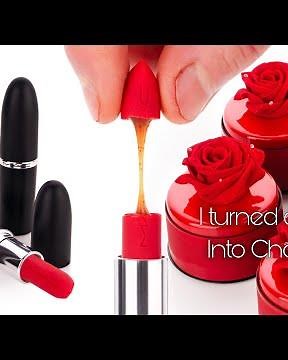 Would You Eat This Chocolate Lipstick?! 💄🍫