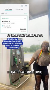 253K views · 2K reactions | CloudTrucks Quick loads are the best. I TAKE LOADS THAT WORK FOR ME I LOVE SMALL LOADS AND I TRY TO GET TWO A DAY AND THAT IS HOW I TRUCK #itstruckerslifebabytv #cloudtrucks #loadboard #money | Clarissa Rankin | Facebook