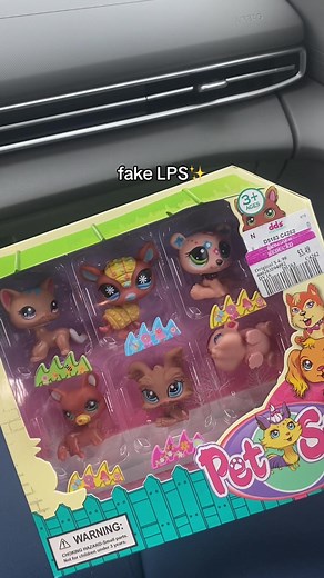 Lps finds 👀 first fakes i bought, ofc the paints messed up but overall theyre cute! #fakelps #lpsfake #lpshaul #lpstiktok