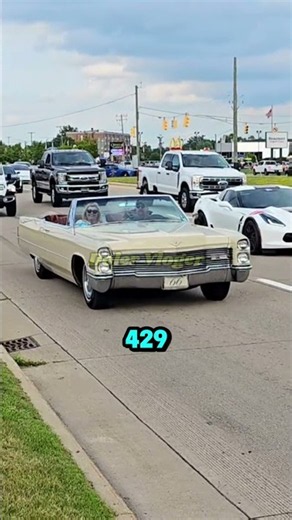 1966 Cadillac DeVille American Luxury With Big Block V8 Power #viral #automobile #performancecars
