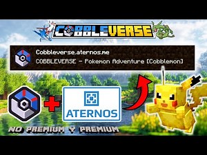 ✅Como CREAR un SERVIDOR de COBBLEVERSE en ATERNOS - Minecraft | XeparTG