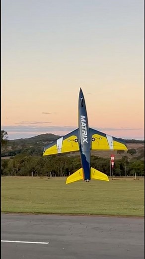 Matrix hits the elevators in the torque roll.