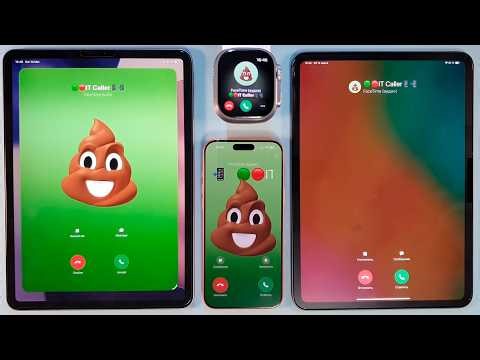 apple watch ultra 3 ipad pro 11 2025 iphone 17 pro max incoming call facetime outgoing call
