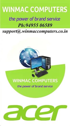 Acer Laptop Service Center - WINMAC COMPUTERS – Acer Service Experts in Kerala