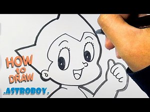 How to Draw Astroboy | Easy Drawing | Cartoon Drawing