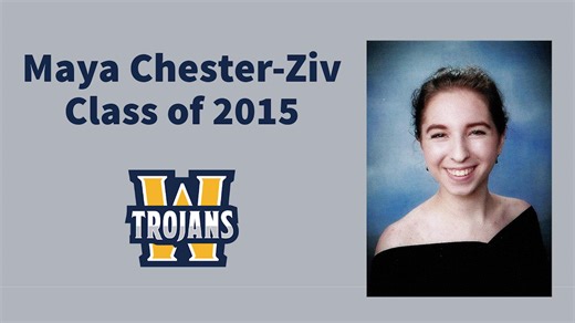 Maya Chester-Ziv, class of '15, was inducted into the 2025 WHS Hall of Fame on October 10. We invite #WissNation to learn about Ms. Chester-Ziv's achievements in this short video bio. | Wissahickon School District