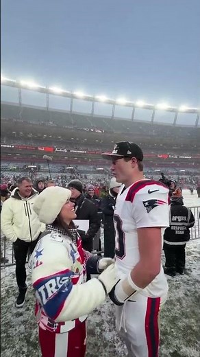 Ann Michael Maye and Drake "Drake Maye" Maye are SUPER BOWL BOUND 🥹 (via NFL)