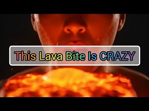 ASMR Hot Lava Cake Eating