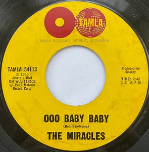 The Miracles - Ooo Baby Baby