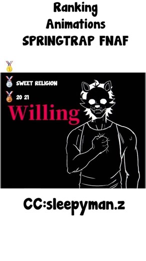 Ranking Animations SPRINGTRAP FNAF