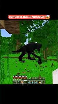 DISTORTUS REX IN MINECRAFT😱