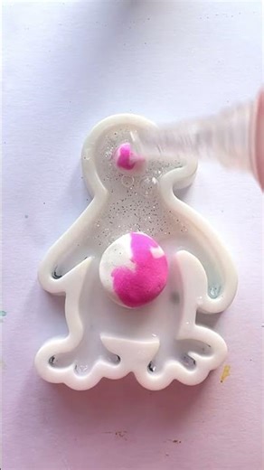 Making a Cute Water Jelly Penguin 🐧 #shorts