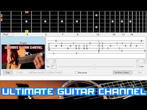 [Guitar Solo Tab] Angie (The Rolling Stones)