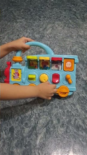 TRENDING POP UP TRAIN LOCOMOTIVE | ASMR #popup #trending #toys #cute #asmrsounds #shorts #satisfying