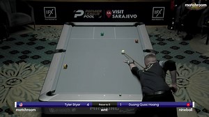 Tyler Styer flies past Duong Quoc Hoang in 36 minutes 💥 Fantastic performance from the American to open his PLP account 👏 IFX Payments #PremierLeaguePool | Matchroom Pool