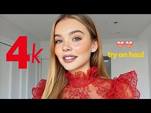 4k shein try on haul lingerie (2025) | micro bikini, see through/ transparent lingerie fashion trend