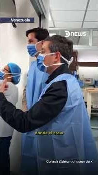 🇻🇪 Así está Hernán Gil Flores tras ocho días bajo los escombros
