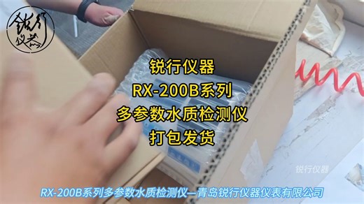 锐行仪器-RX-200B系列-多参数水质检测仪-打包发货