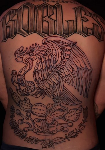 Viva Mexico: The Mexican Eagle Back Piece