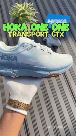 Hoka One One Transport GTX 2026: The Ultimate Waterproof Sneaker! 🌧️⛰️ #shorts #youtubeshorts