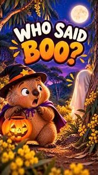 Who Said BOO 👻 - Australian Halloween Story for Kids