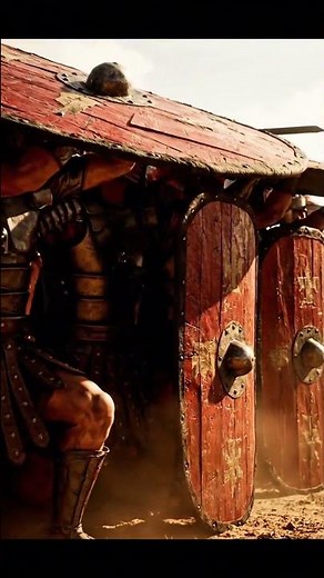 Rome’s Unbreakable Shield Wall 🛡️🔥 #Shorts