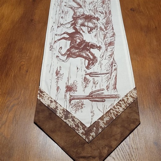 Western Table Runner, Western Decor Table Linen - Etsy
