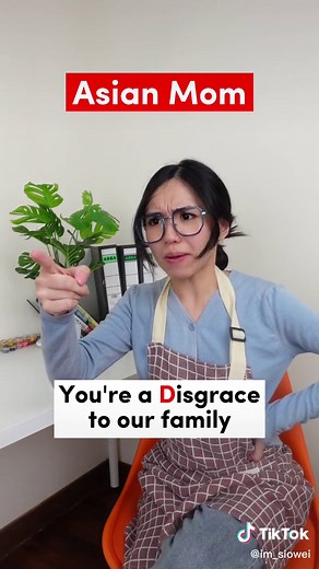 Exam Grades Comparison: Asian Mom vs. Western Mom