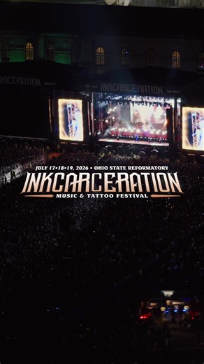 ONE WEEK UNTIL @Inkcarceration 🔥🤘 Disturbed1.com/tour #disturbed #livemusic #ohio #festival