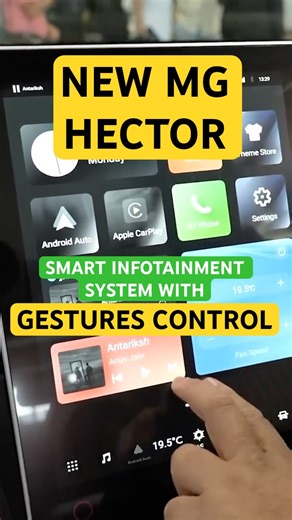 MG Hector’s Smartest Feature Yet: Gesture-Based AC & Music Controls