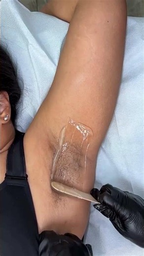 Armpit Hard Wax Tutorial with Sexy Smooth Coconut Pearl Essence by @smoothandspicyspa | Illinois