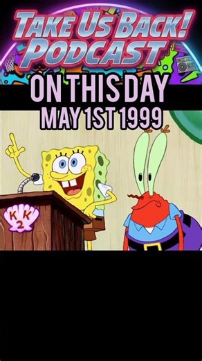 ‪@taketusbackpod‬ #onthisday ‪@SpongeBobOfficial‬ ‪@Nickelodeon‬ #90s #80s #2000s #tv #show