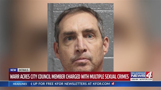 Warr Acres City Council member charged with multiple sexual crimes
