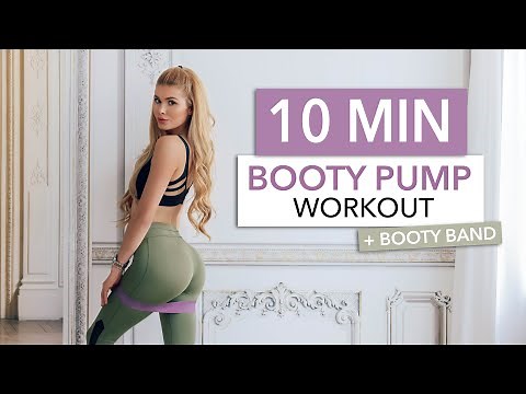 10 MIN BOOTY PUMP - set your butt on fire & make it grow I Pamela Reif